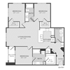 3BR 2BA (1408 SF)